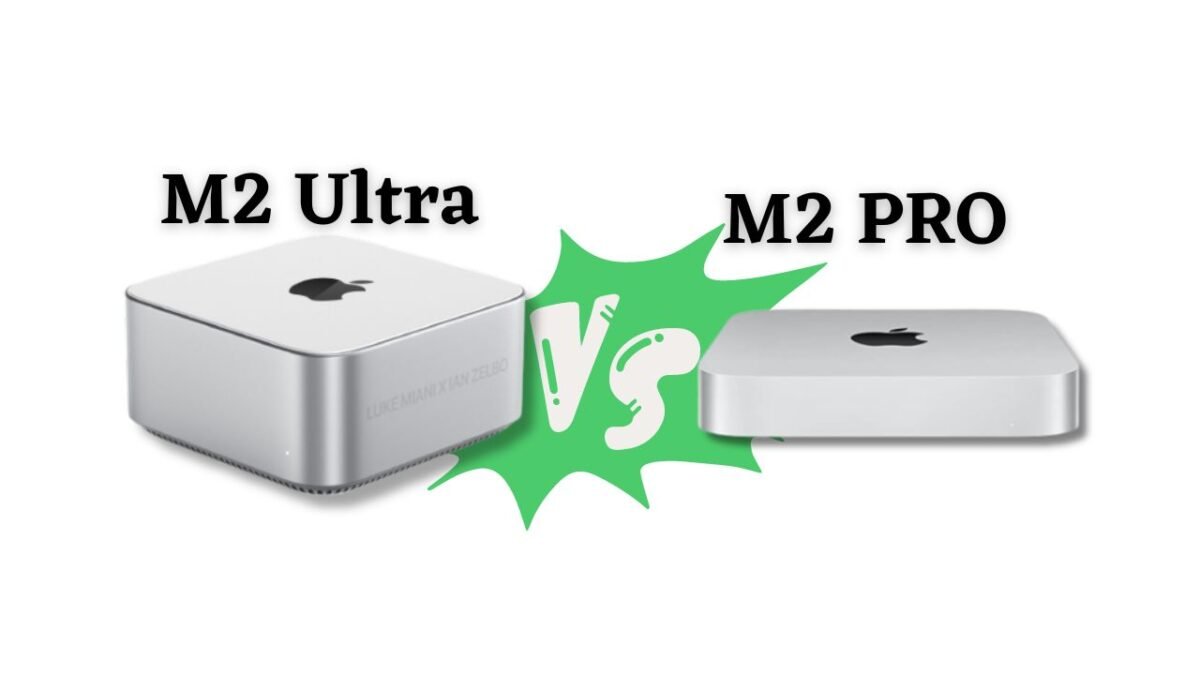 Apple Mac Studio M2 Ultra vs Mack Mini M2 Pro