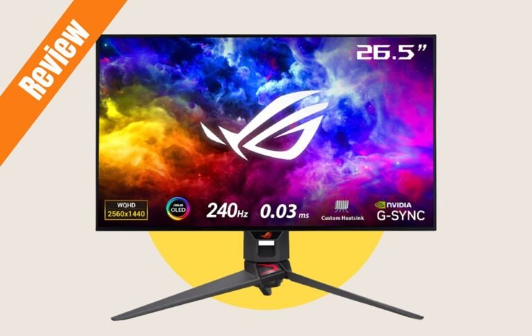 ASUS ROG Swift PG27AQDM Gaming Monitor Review