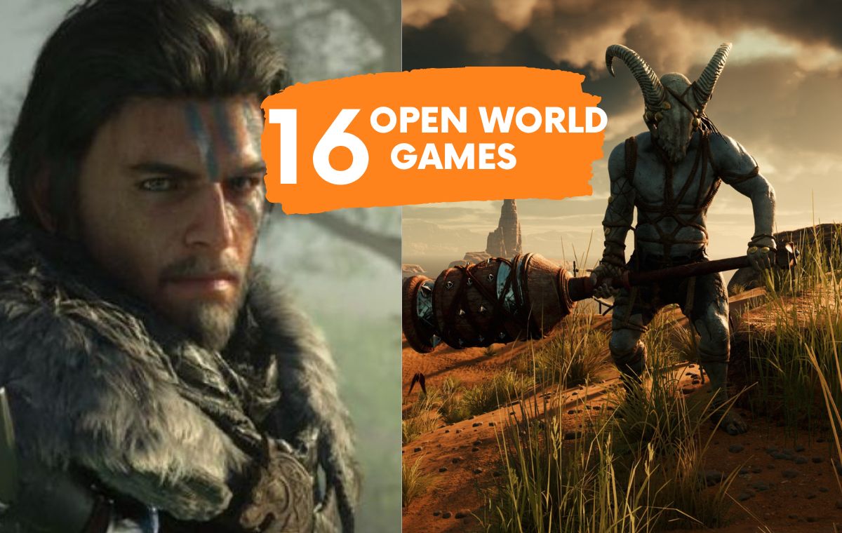 The 16 Open World games of 2023 and 2024 for PS5, XBOX, PS4