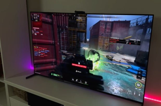 Gaming on the Sony Bravia XR A95L OQ OLED TV