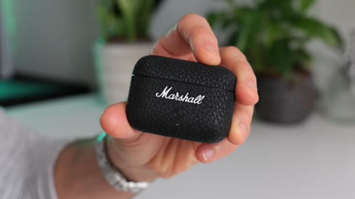 Marshall Motif II ANC Earbuds case design
