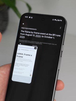 Pixel 9 Pro XL Screenshots features