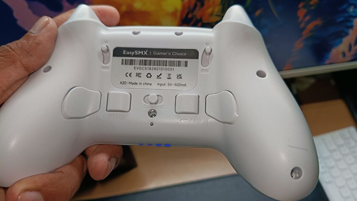 EasySMX X20 back buttons